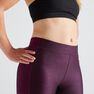 DOMYOS - W30 L31 120 Women's Fitness Cardio Training Leggings, Green DOMYOS - W30 L31 120 Women's Fitness Cardio Training Leggings, Green