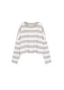 Mango - medium grey Striped long sleeves t-shirt Mango - medium grey Striped long sleeves t-shirt