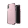 SPECK - Speck Presidio Clear + Glitter Case Bella Pink with Gold Glitter/Bella Pink for iPhone XS SPECK - Speck Presidio Clear + Glitter Case Bella Pink with Gold Glitter/Bella Pink for iPhone XS