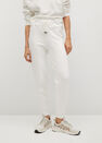 Mango - natural white Drawstring jogger trousers Mango - natural white Drawstring jogger trousers