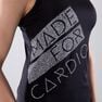 DOMYOS - S Energy Women's Printed Cardio Fitness Tank Top - Pale Mint DOMYOS - S Energy Women's Printed Cardio Fitness Tank Top - Pale Mint