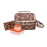 BENTOLOGY - Bentology Dual Lunch Kit Dino Fossil BENTOLOGY - Bentology Dual Lunch Kit Dino Fossil