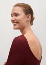 Mango - dark red Pleated skirt dress Mango - dark red Pleated skirt dress