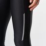 KALENJI - W28 L30 Women's Jogging Tights Run Dry+ - Mottled, Black KALENJI - W28 L30 Women's Jogging Tights Run Dry+ - Mottled, Black