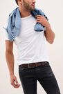 Salsa Jeans - Brown Leather belt with logo Salsa Jeans - Brown Leather belt with logo