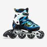 OXELO - EU 35-38 Fit 5 Kids' Inline Fitness Skates, Fluo Pale Peach OXELO - EU 35-38 Fit 5 Kids' Inline Fitness Skates, Fluo Pale Peach