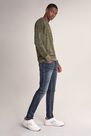 Salsa Jeans - Green Sweater with allover leaf print Salsa Jeans - Green Sweater with allover leaf print