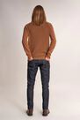 Salsa Jeans - Brown Knitted polo neck sweater Salsa Jeans - Brown Knitted polo neck sweater