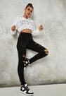 Missguided - Black High Waist Extreme Ripped Skinny Jeans Missguided - Black High Waist Extreme Ripped Skinny Jeans