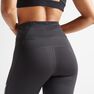 DOMYOS - W33 L31 / 500 Women's Fitness Cardio Training Leggings - Black DOMYOS - W33 L31 / 500 Women's Fitness Cardio Training Leggings - Black