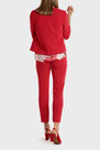 Punt Roma - Red crepe trousers Punt Roma - Red crepe trousers