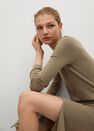 Mango - light beige Fine knitted dress Mango - light beige Fine knitted dress