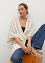 Mango - Light Beige Long Openwork Caftan, Women Mango - Light Beige Long Openwork Caftan, Women