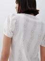Reserved - Broderie anglaise blouse - White Reserved - Broderie anglaise blouse - White