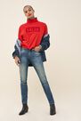 Salsa Jeans - Red Sweater With Logo Salsa Jeans - Red Sweater With Logo