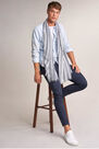 Salsa Jeans - Blue Striped scarf Salsa Jeans - Blue Striped scarf