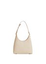 Mango - Light Beige Croc-Effect Baguette Bag, Women Mango - Light Beige Croc-Effect Baguette Bag, Women