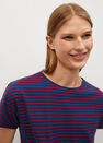 Mango - navy Knot organic cotton T-shirt Mango - navy Knot organic cotton T-shirt