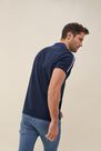 Salsa Jeans - Blue Regular fit polo shirt with stripe on side Salsa Jeans - Blue Regular fit polo shirt with stripe on side