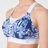 KALENJI - XS AB Comfort Running Bra Camo - Light Blue KALENJI - XS AB Comfort Running Bra Camo - Light Blue