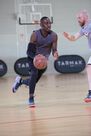 TARMAK - Size 3 Adult Intermediate Protective Basketball Arm Sleeve - Black TARMAK - Size 3 Adult Intermediate Protective Basketball Arm Sleeve - Black