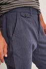 Salsa Jeans - Blue Karl loose slim textured trousers Salsa Jeans - Blue Karl loose slim textured trousers