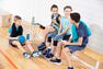 DOMYOS - 8-9Y S500 Boys' Gym Breathable Synthetic Shorts - Whale Grey DOMYOS - 8-9Y S500 Boys' Gym Breathable Synthetic Shorts - Whale Grey