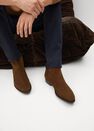 Mango - brown Leather Chelsea ankle boots Mango - brown Leather Chelsea ankle boots