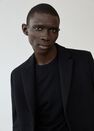 Mango - Black Tailored wool-blend overcoat Mango - Black Tailored wool-blend overcoat