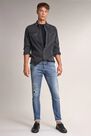 Salsa Jeans - Blue Clash skinny premium wash jeans with wear effect Salsa Jeans - Blue Clash skinny premium wash jeans with wear effect