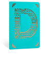 PORTICO DESIGN LTD - Portico Design D Monogram Turquoise A6 Notebook PORTICO DESIGN LTD - Portico Design D Monogram Turquoise A6 Notebook