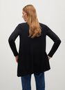 Mango - Black Fine-knit cardigan Mango - Black Fine-knit cardigan