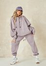 Missguided - Grey Super Extreme Oversized Missguided Seam Hoodie Missguided - Grey Super Extreme Oversized Missguided Seam Hoodie