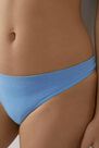 Urban Outfitters - Dark Blue Out From Under Markie Seamless Ribbed Thong Urban Outfitters - Dark Blue Out From Under Markie Seamless Ribbed Thong