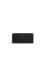 Mango - black Zip saffiano-effect wallet, Women Mango - black Zip saffiano-effect wallet, Women