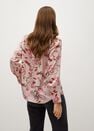 Mango - lt-pastel pink Oriental print shirt Mango - lt-pastel pink Oriental print shirt