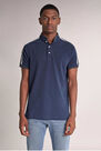 Salsa Jeans - Blue Regular fit polo shirt small collar Salsa Jeans - Blue Regular fit polo shirt small collar