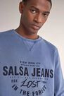 Salsa Jeans - Blue Salsa branded sweater Salsa Jeans - Blue Salsa branded sweater