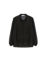 Mango - black Metallic details blouse Mango - black Metallic details blouse