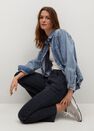Mango - open grey Crop flared jeans Mango - open grey Crop flared jeans