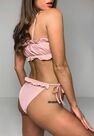 Missguided - Pink Pink Tie Side Bikini Bottoms Missguided - Pink Pink Tie Side Bikini Bottoms