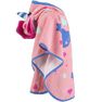 NABAIJI - Baby Poncho With Hood Pink Unicorn Print - Pastel Pink NABAIJI - Baby Poncho With Hood Pink Unicorn Print - Pastel Pink
