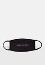 Missguided - Black Branded Double Layer Face Mask Missguided - Black Branded Double Layer Face Mask