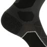 QUECHUA - High-top mountain walking socks. mh 500 2 pairs - black grey. QUECHUA - High-top mountain walking socks. mh 500 2 pairs - black grey.