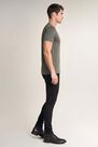 Salsa Jeans - Green T-shirt with plant dye and pocket Salsa Jeans - Green T-shirt with plant dye and pocket