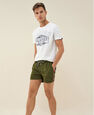 Salsa Jeans - Green Swimming shorts with side band Salsa Jeans - Green Swimming shorts with side band