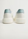 Mango - White Platform lace-up sneakers Mango - White Platform lace-up sneakers