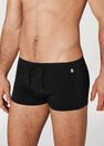 Calzedonia - BLACK Men's Panama Boxer-Style Swimming Trunks Calzedonia - BLACK Men's Panama Boxer-Style Swimming Trunks