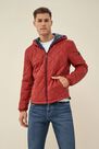 Salsa Jeans - Red Reversible jacket made of recycled material Salsa Jeans - Red Reversible jacket made of recycled material