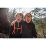 QUECHUA - 8-9Y Kids' 7-15 Years Hiking Fleece MH100, Graphite QUECHUA - 8-9Y Kids' 7-15 Years Hiking Fleece MH100, Graphite
